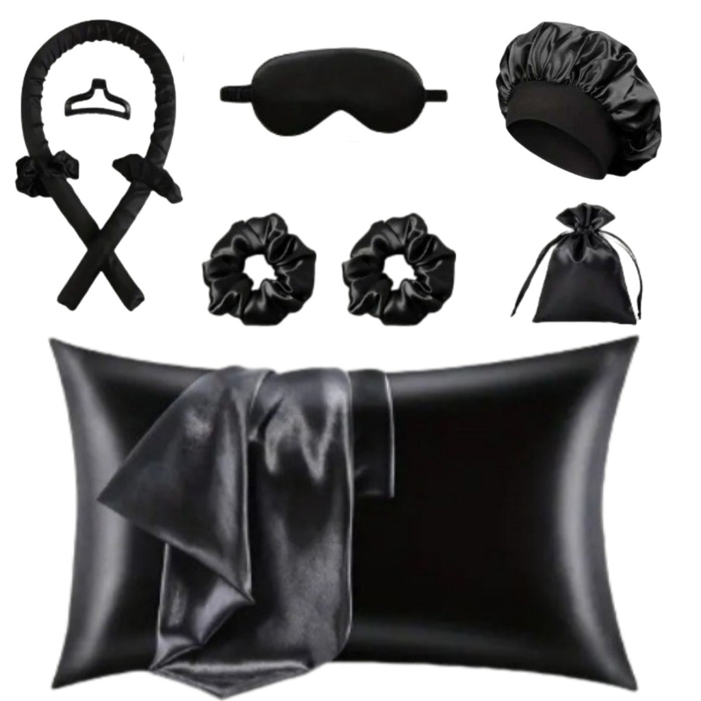 LUXION Heatless Curling Sleep Set