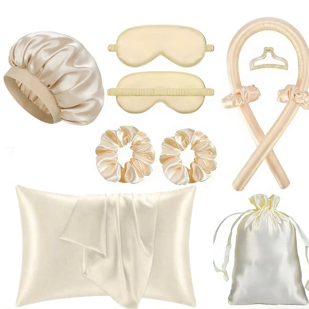 LUXION Heatless Curling Sleep Set