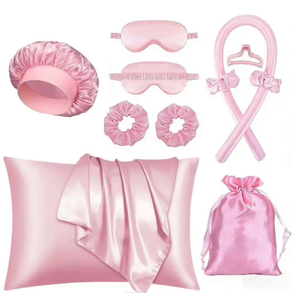 LUXION Heatless Curling Sleep Set